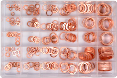 НАБОР УПЛОТНИТЕЛЬНЫХ КОЛЕЦ CU 300ШТ YT-06872   бывший арт. 5997740679