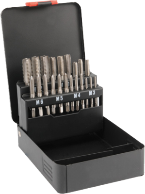 НАБОР МЕТЧИКОВ DIN352 М3/12 21ШТ YT-2976   бывший арт. 5997741400